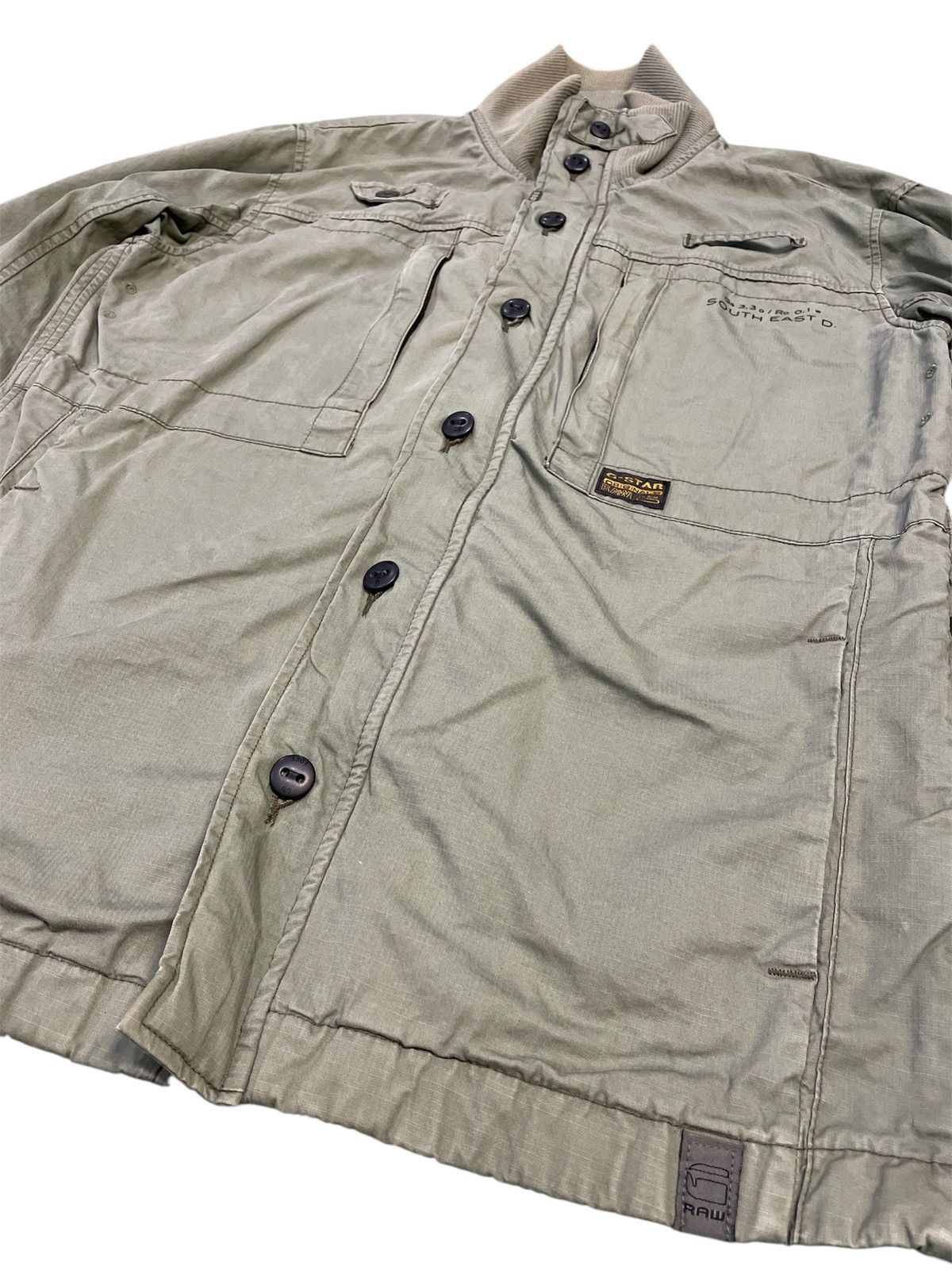 G-Star Vintage G Star Raw Multi Pocket Jacket Size US XL / EU 56 / 4 - 2 Thumbnail