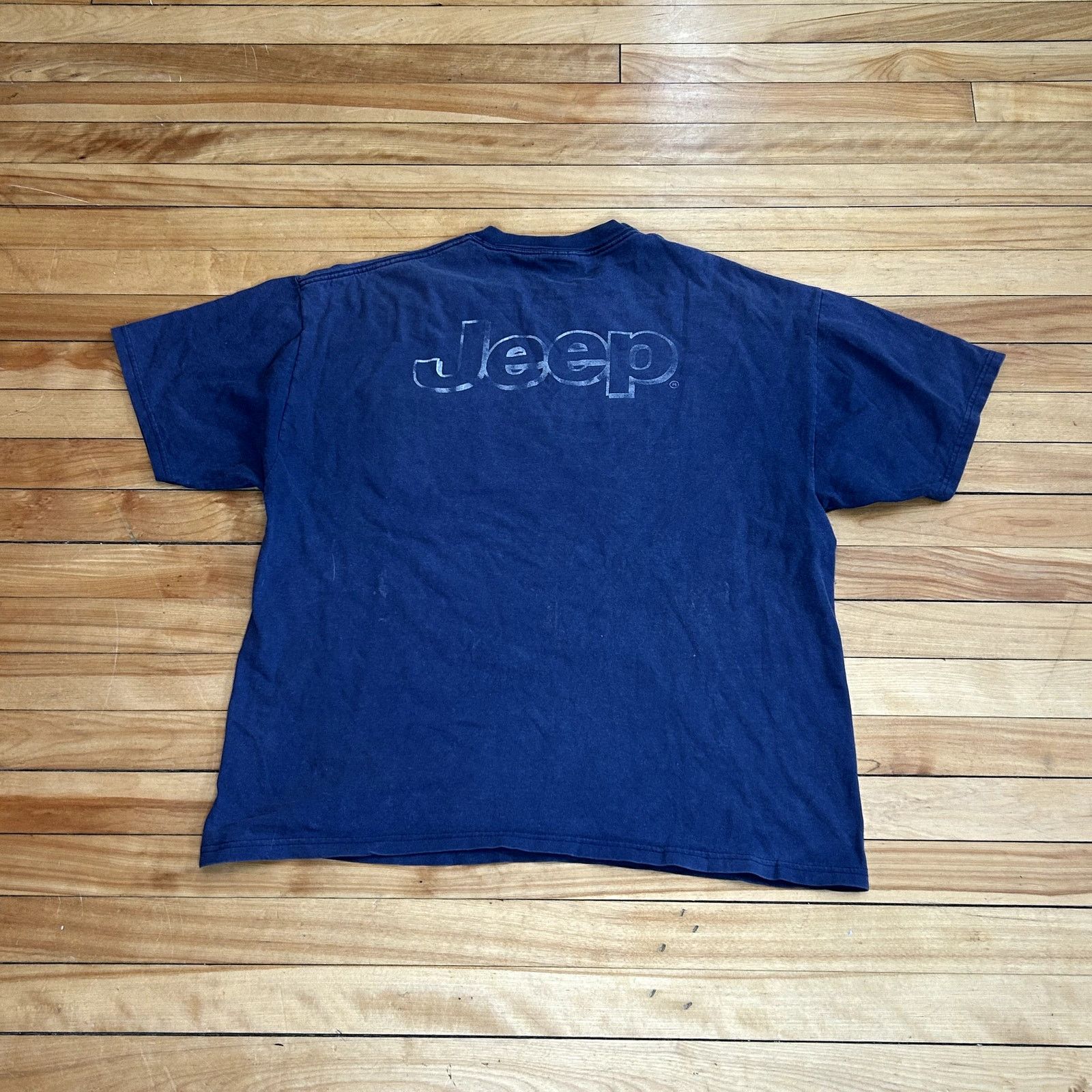 Hanes Y2K Blue Jeep T-Shirt XL Size US XL / EU 56 / 4 - 1 Thumbnail