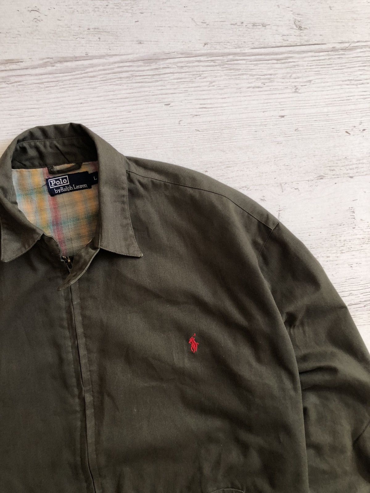 Polo Ralph Lauren Vintage polo Ralph lauren jacket military Size US L / EU 52-54 / 3 - 3 Thumbnail