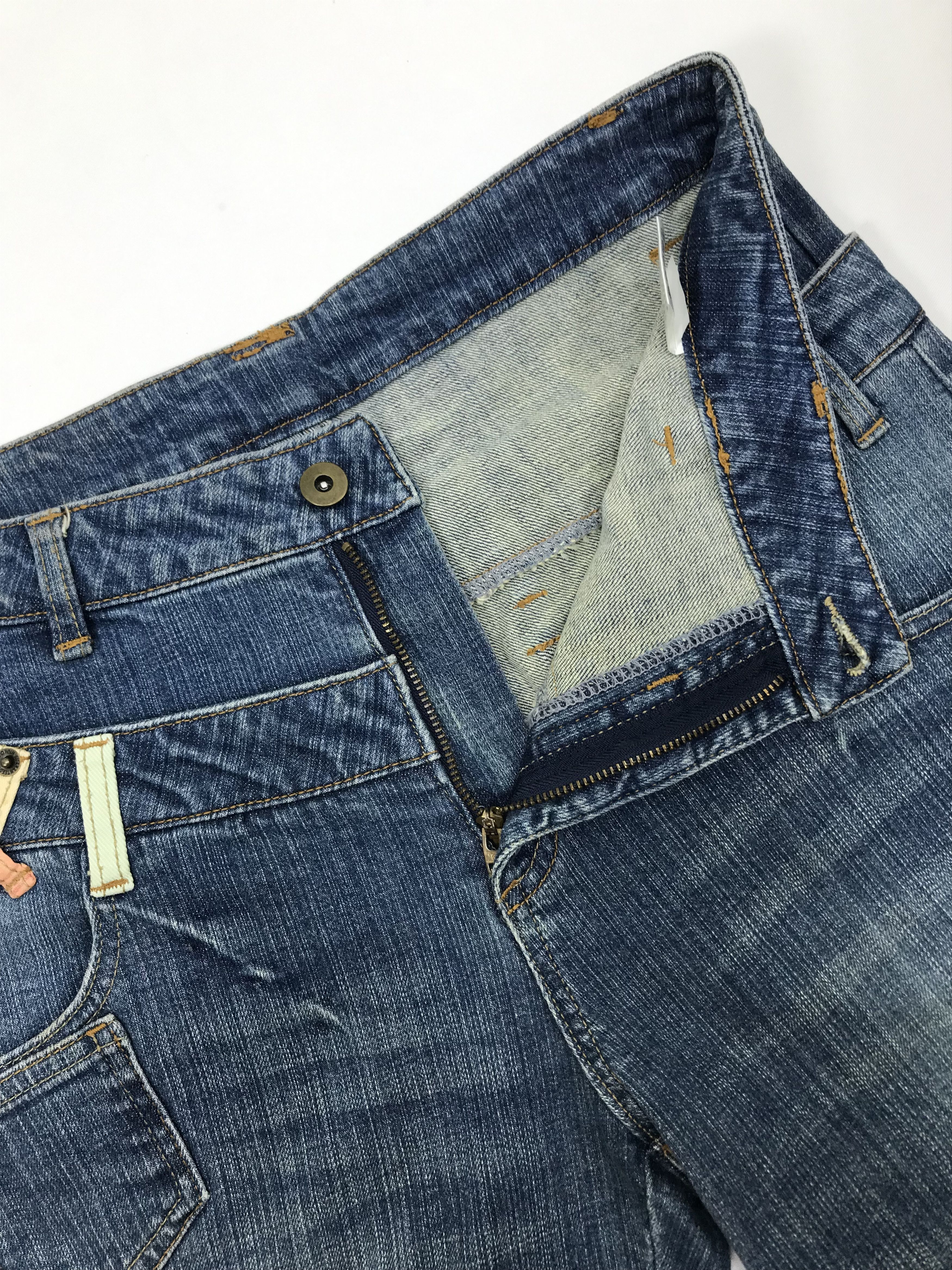Japanese Brand Vintage Flare Japanese Double Waist Jeans Bell Bottoms Denim Size US 31 - 9 Thumbnail