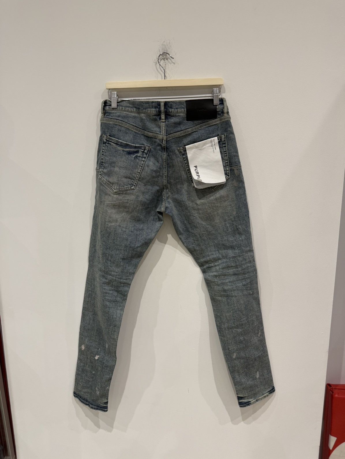 Purple Brand Purple Brand Slashed Paint Jeans Size: 32 Size US 32 / EU 48 - 10 Thumbnail