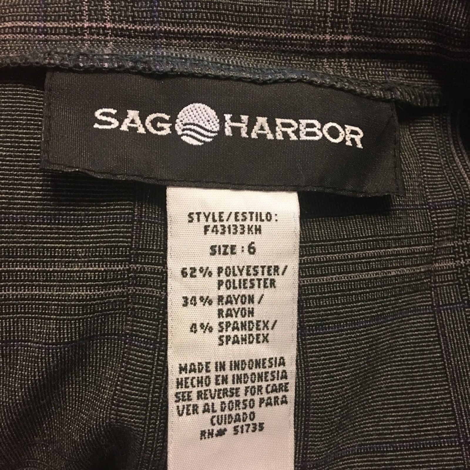 Other Sag Harbor softly suited stretch slacks pants NWT Size 28" / US 6 / IT 42 - 6 Thumbnail
