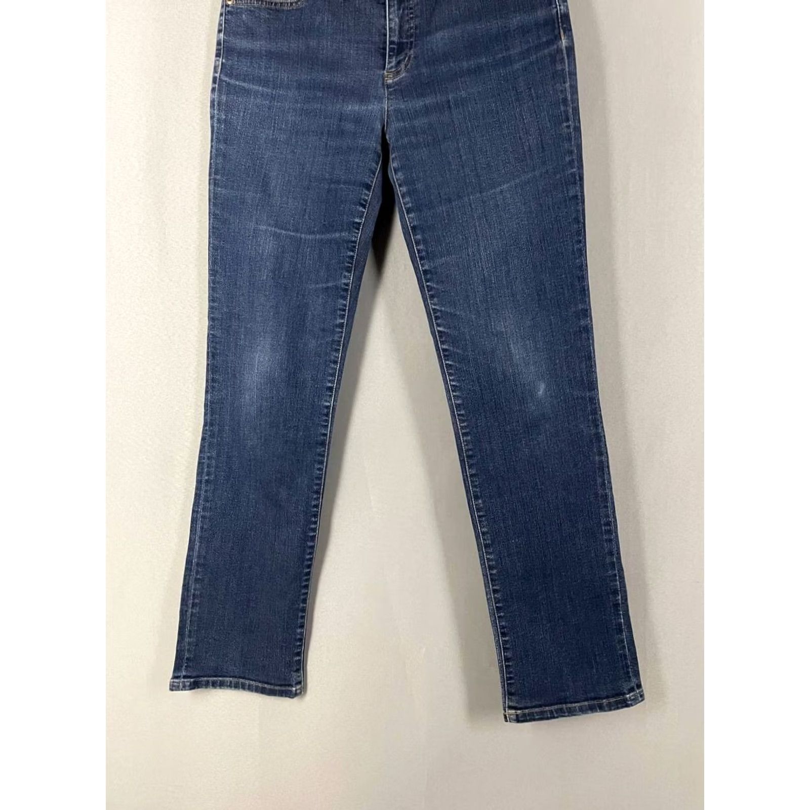Ralph Lauren Lauren Ralph Lauren Jeans Mens 30x29 Blue Denim Straight 5-Pocket Regular Comfort Style Classic Modern Clothes Men Size US 31 - 5 Thumbnail