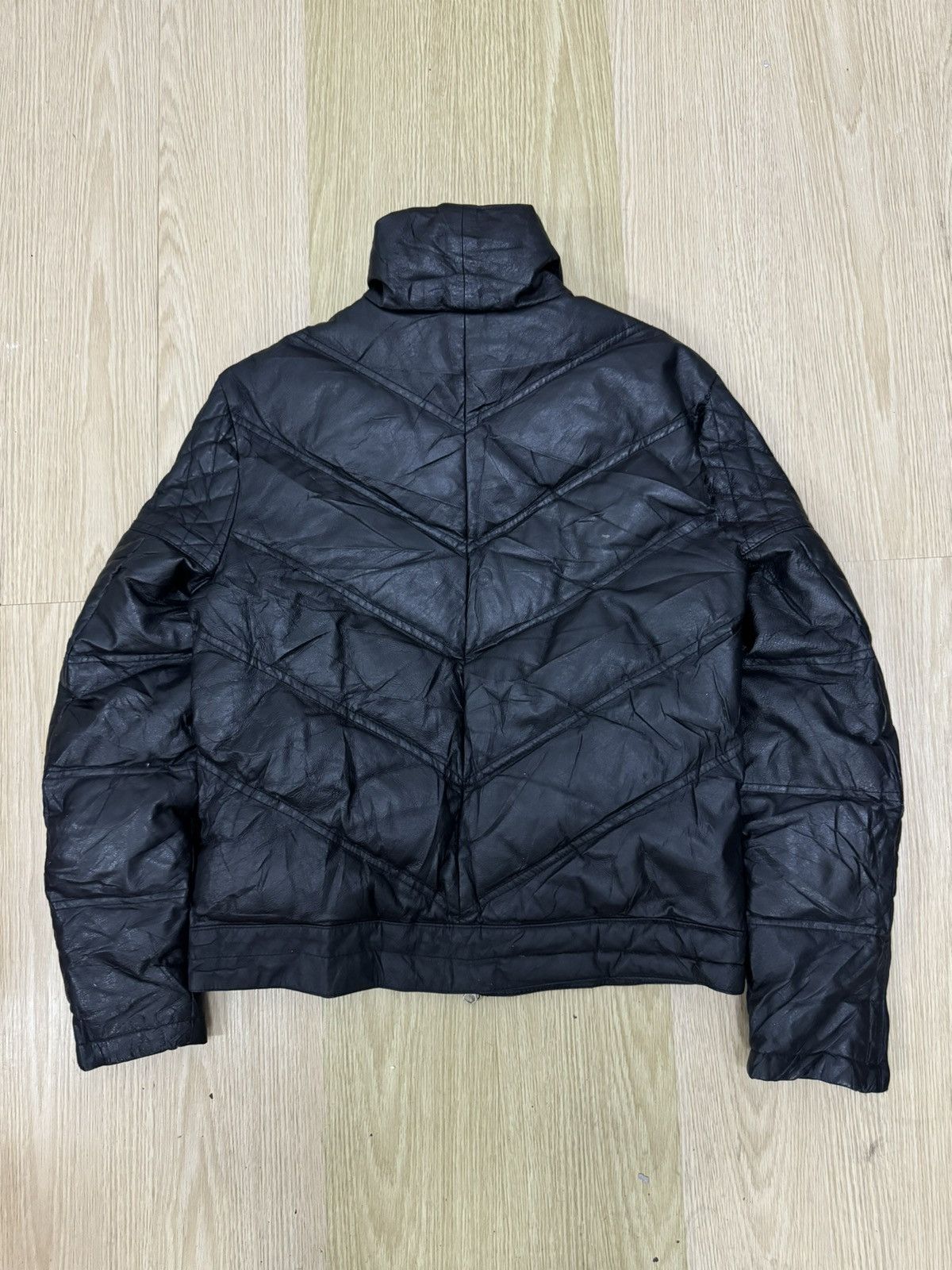 Jackrose coating leather hoodie jacket Jackrose coating leather