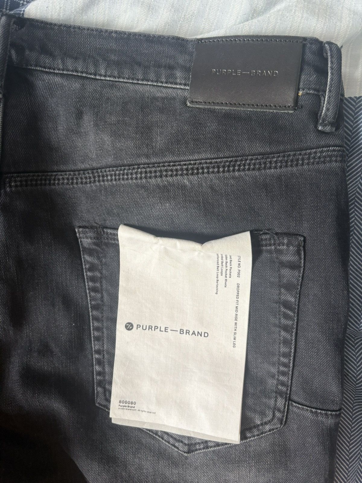 Purple × Purple Brand Black Purple Brand Jeans Size US 36 / EU 52 - 6 Thumbnail