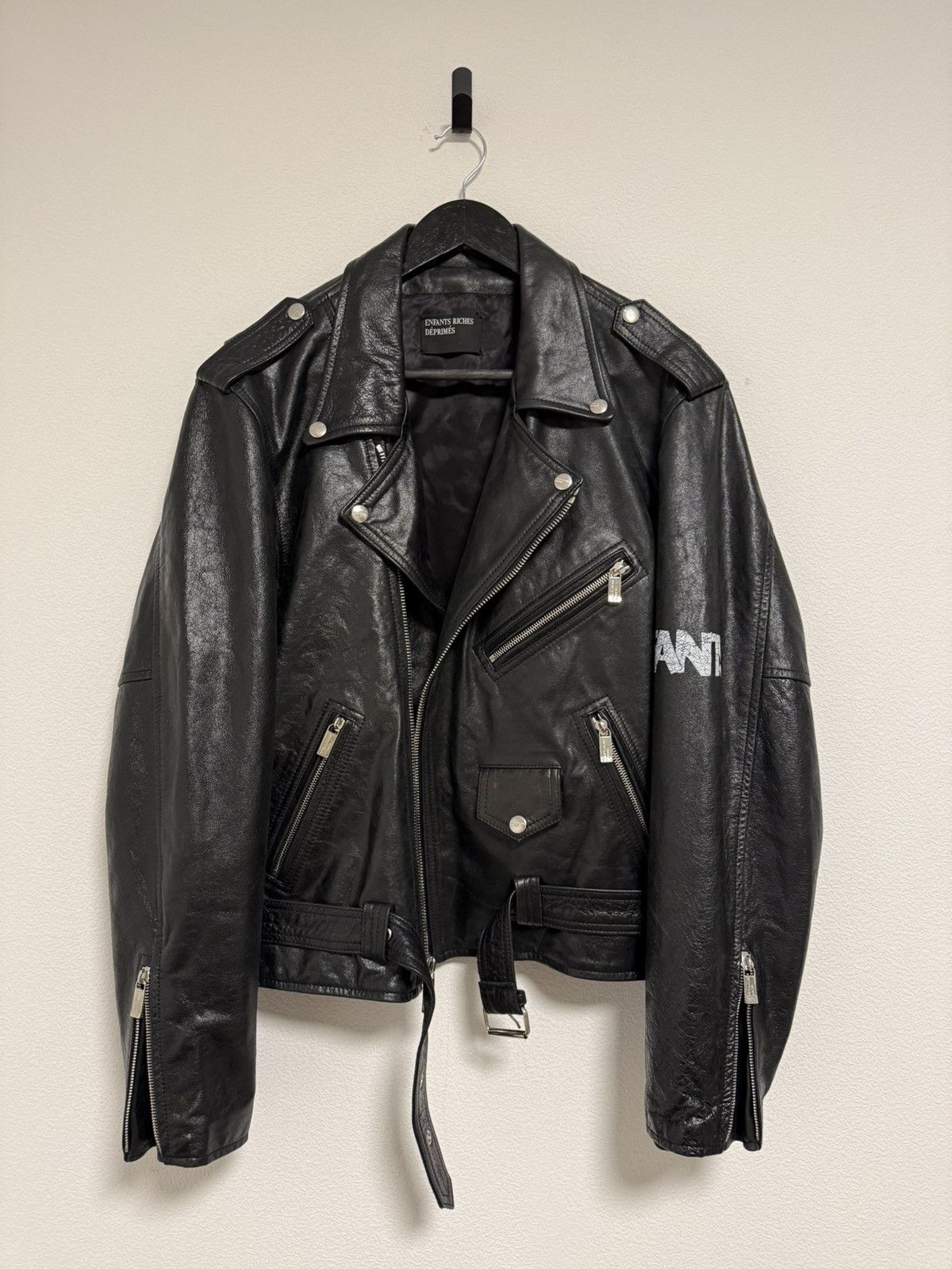 Enfants Riches Deprimes Bad Childhood Leather Jacket Size US L / EU 52-54 / 3 - 1 Thumbnail