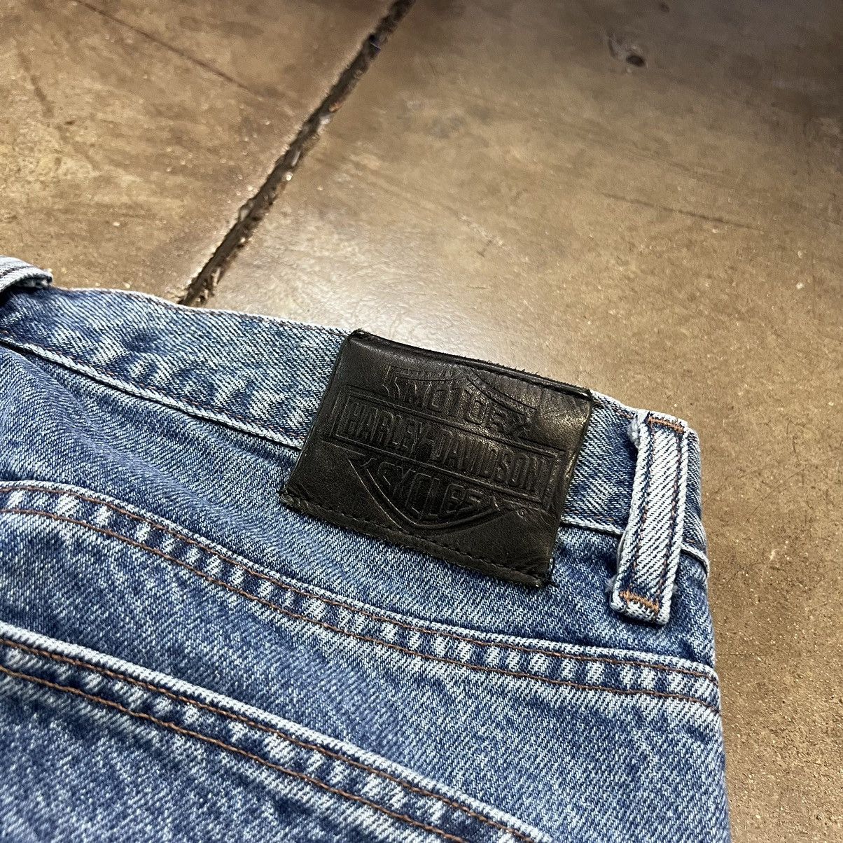 Harley Davidson × Vintage Vintage Y2K Harley Davidson Denim Jeans Medium Wash Straight Size US 36 / EU 52 - 8 Thumbnail