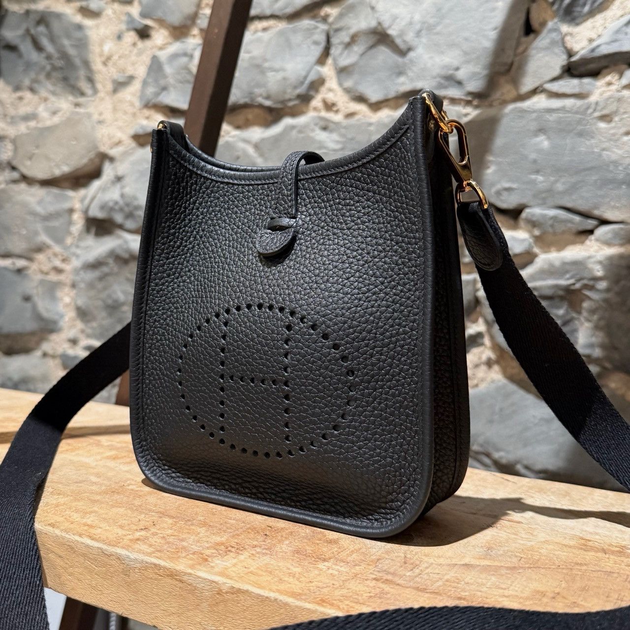 Hermes Hermès 2022 Black Taurillon Evelyne 16 TPM Amazone Bag Size ONE SIZE - 4 Thumbnail