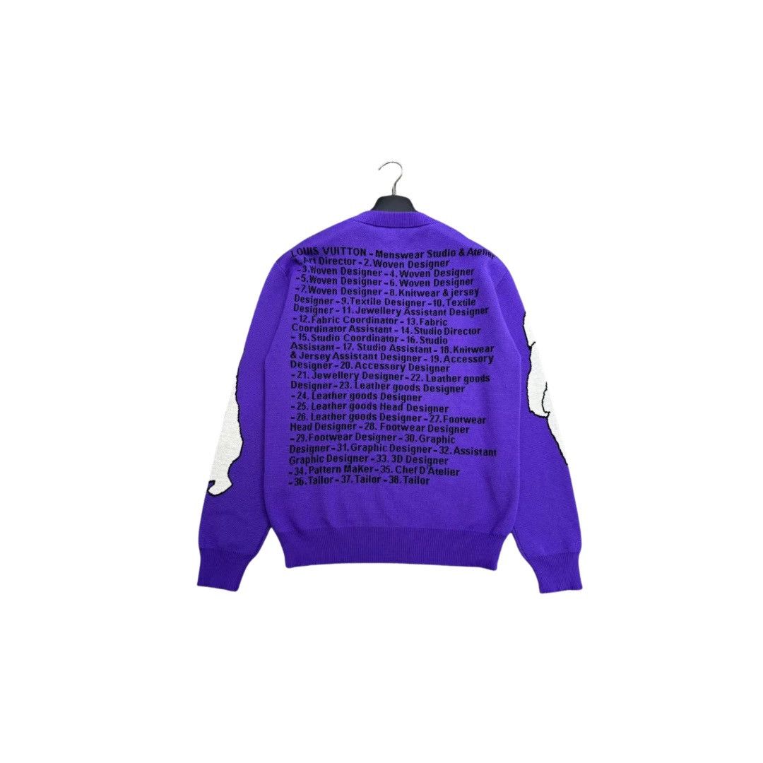 Louis Vuitton × Virgil Abloh Louis Vuitton Purple Studio