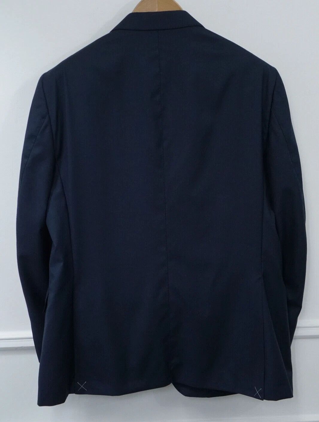 Suitsupply Men Suitsupply Blazer Lazio Wool S110 Navy Blue 114 UK/US48L Size 48L - 2 Thumbnail