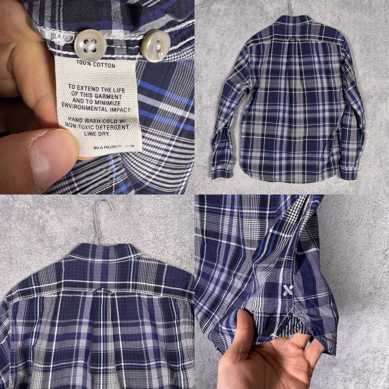 Alex Mill Alex Mill Tartan Plaid Long Sleeve Button-Down Mens M Size US M / EU 48-50 / 2 - 8 Thumbnail