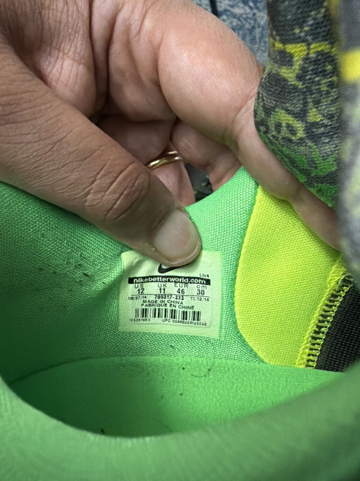 Nike Nike kobe X Size US 12 / EU 45 - 18 Thumbnail