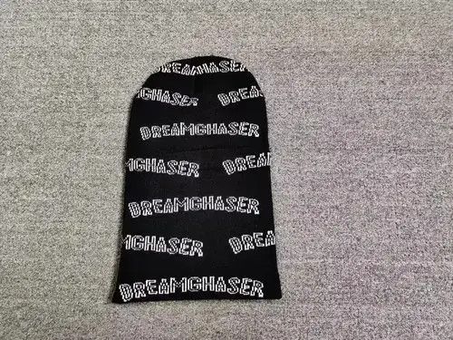 Other Dream Chaser All Over Logo Ski Mask Face Cover Black Size ONE SIZE - 4 Thumbnail