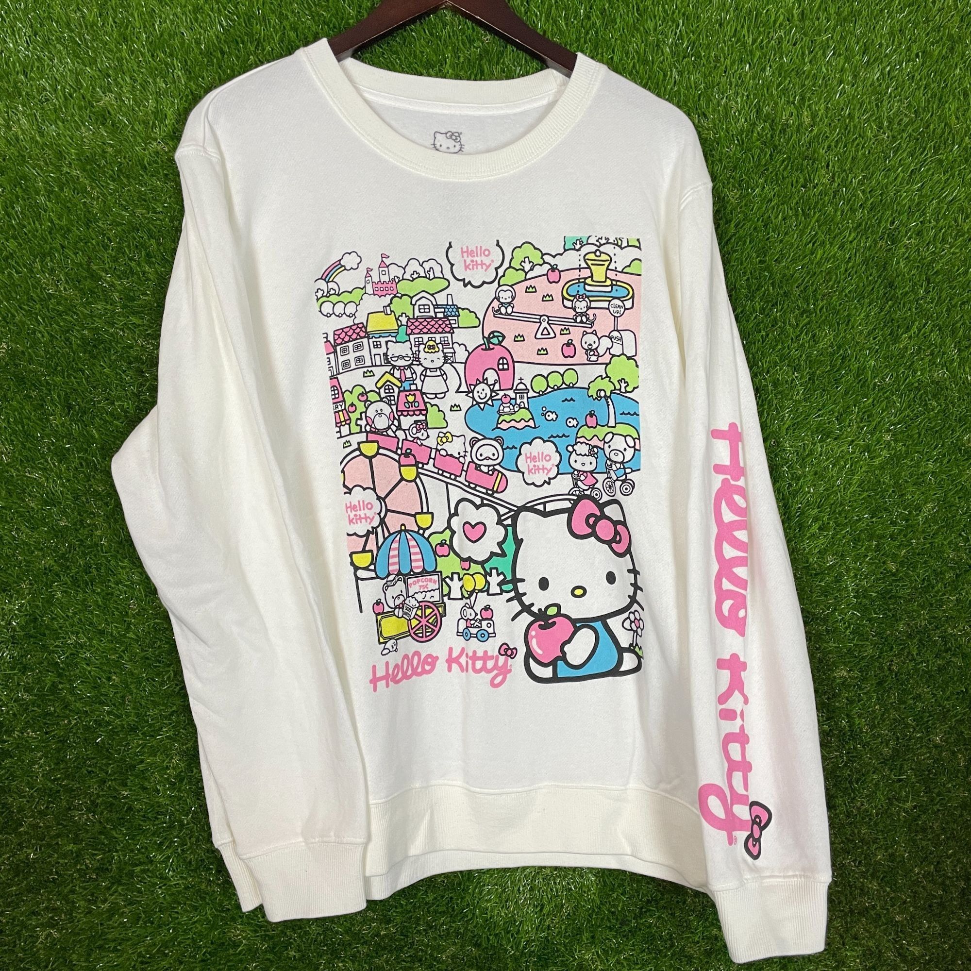 Urban Outfitters Hello Kitty Long-Sleeve Shirt size Large Size US L / EU 52-54 / 3 - 1 Thumbnail