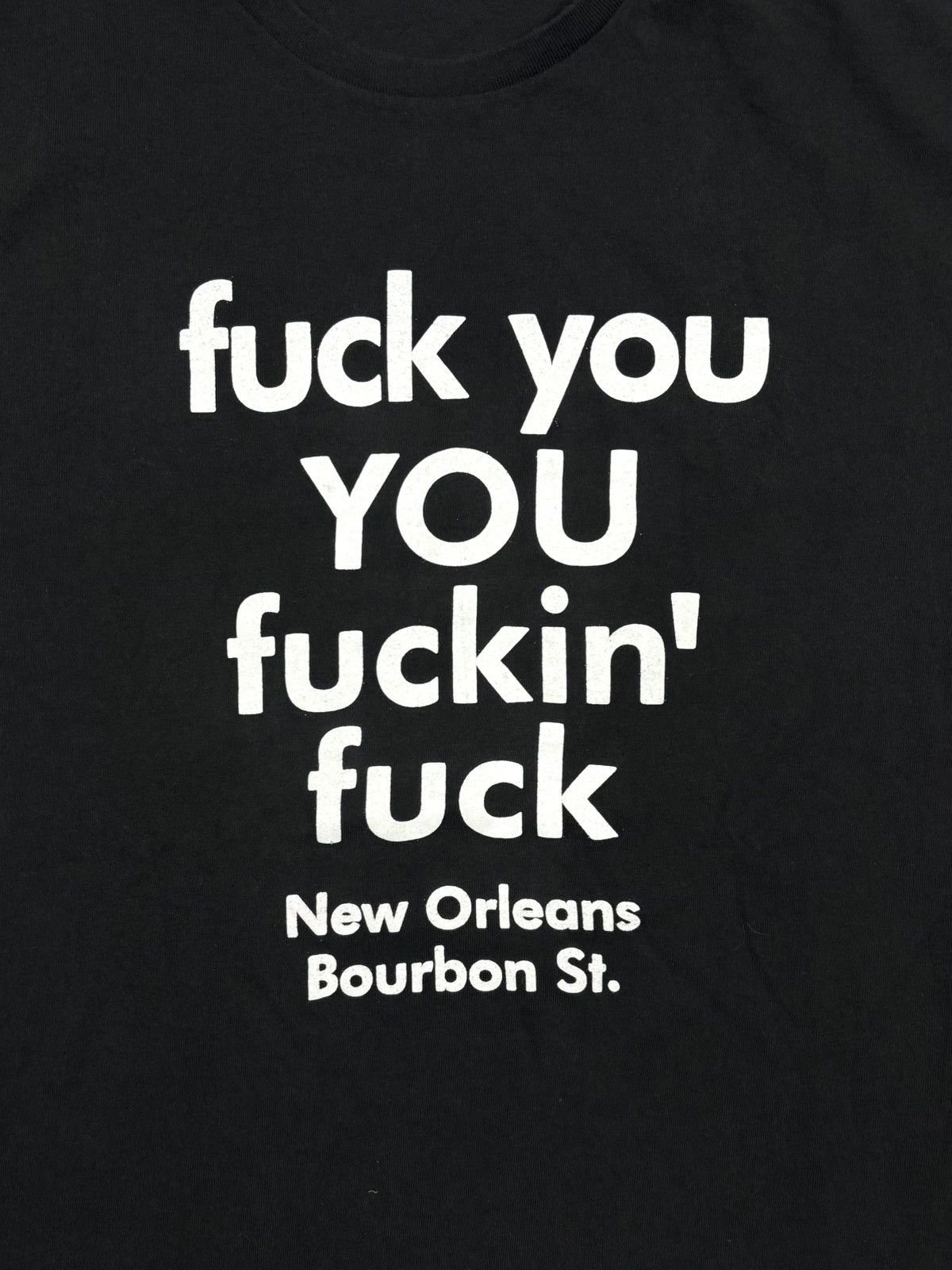 Vintage 2000s “Fuck you fucking fuck” graphic tee