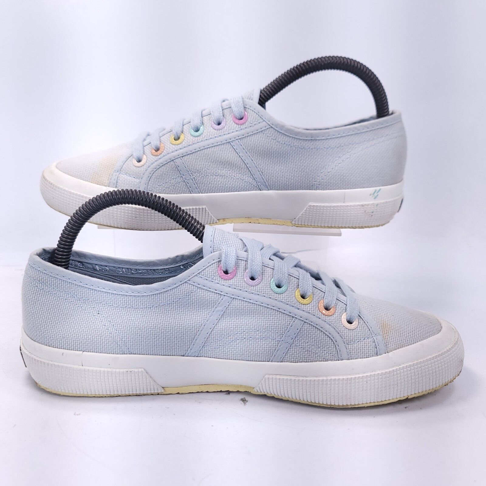 Superga Superga 2750 Linenfruit Shoes Womens Size 8.5 S0081C0 Blue Size US 8.5 / IT 38.5 - 6 Thumbnail