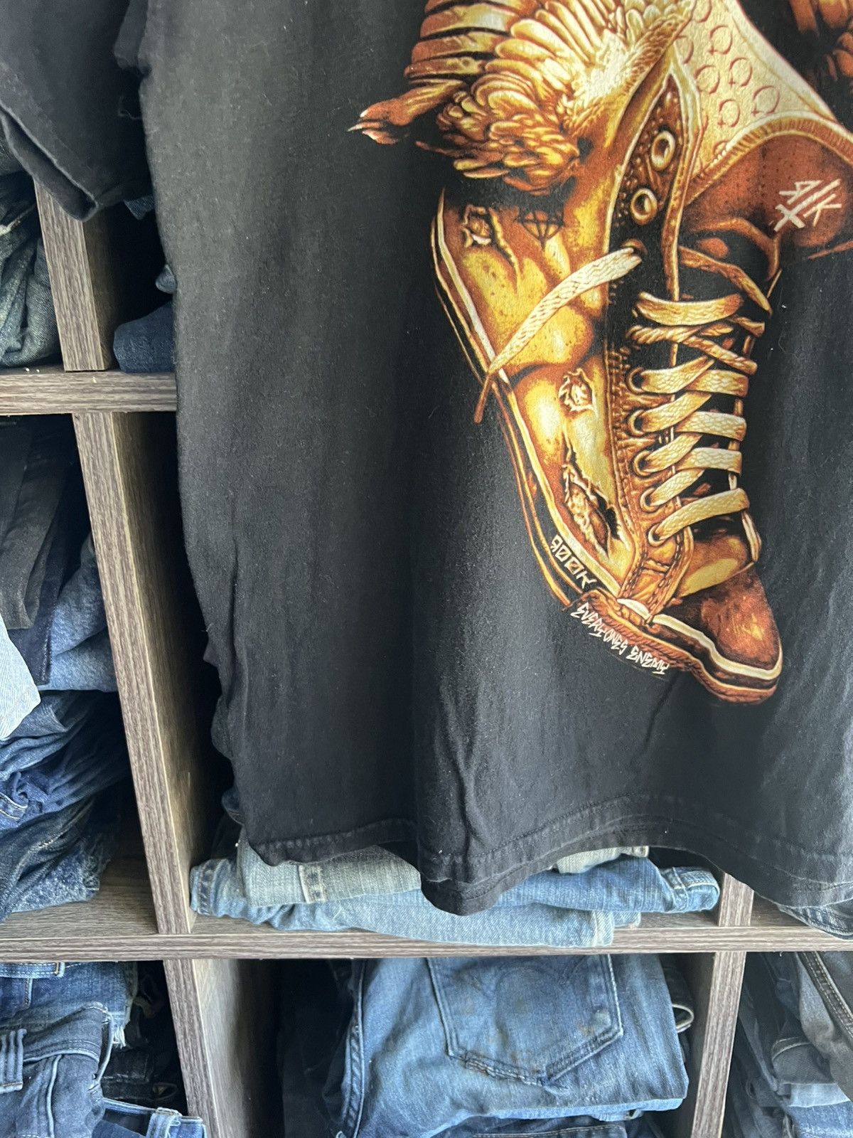 Rook 🔥Rook Everyones Enemy Big Shoe Tee Size US M / EU 48-50 / 2 - 8 Thumbnail