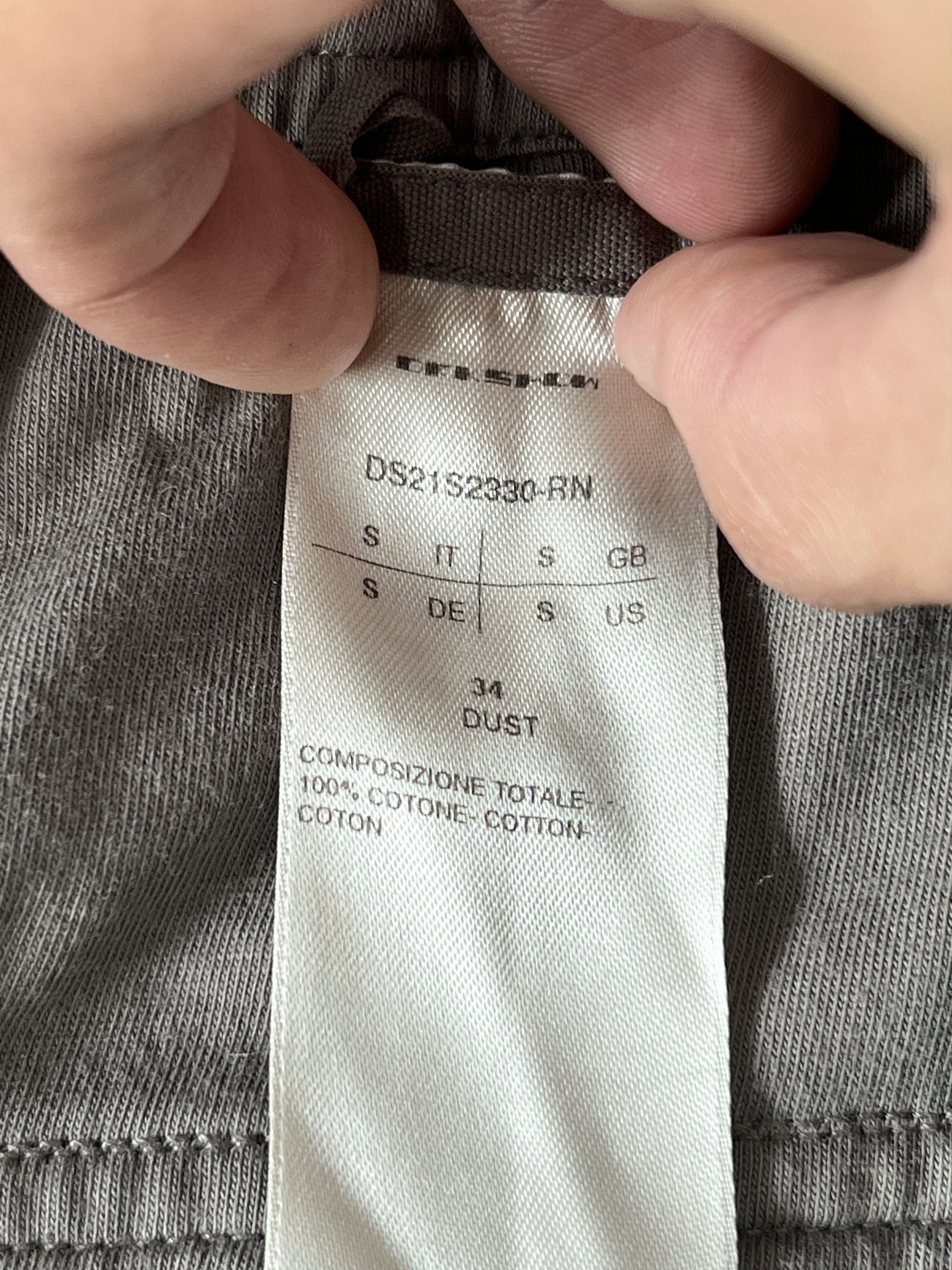 Rick Owens Drkshdw Rick Owens DRKSHDW Prisoner Pants Dust Joggers Size US 34 / EU 50 - 9 Thumbnail