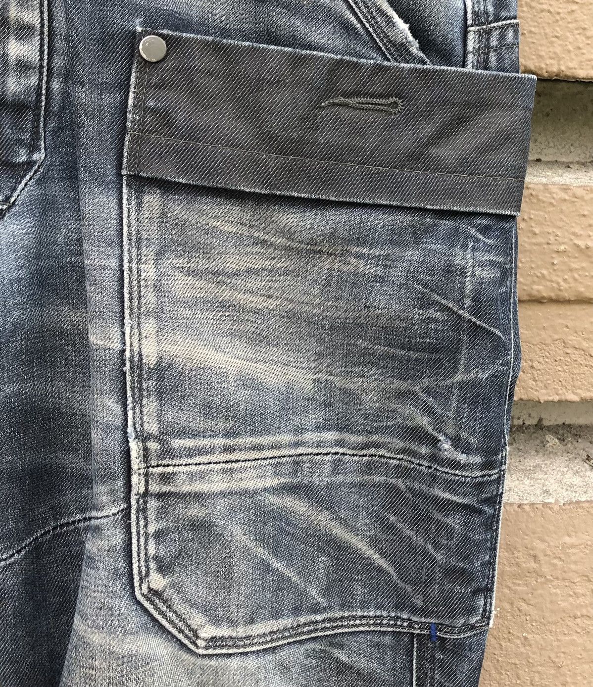 G-Star Vintage G-Star General Tapered Extract Straight Cut Jeans Size US 33 - 7 Thumbnail