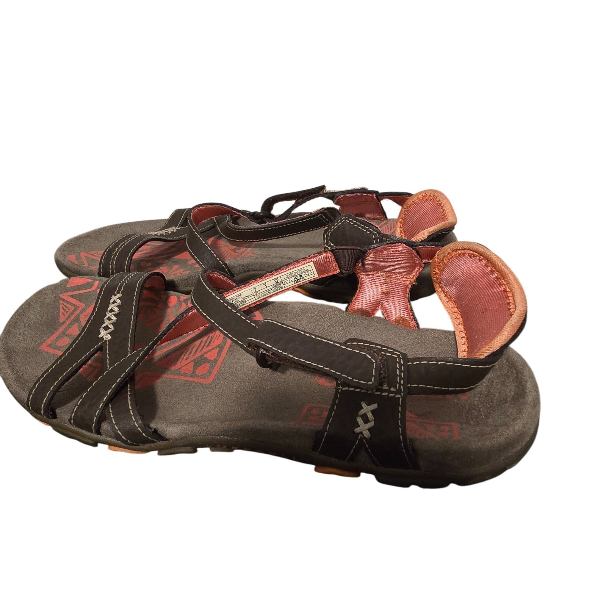 Merrell Merrell Brown Leather Performance Sandals Womens Size 7 Size US 7 / IT 37 - 5 Thumbnail