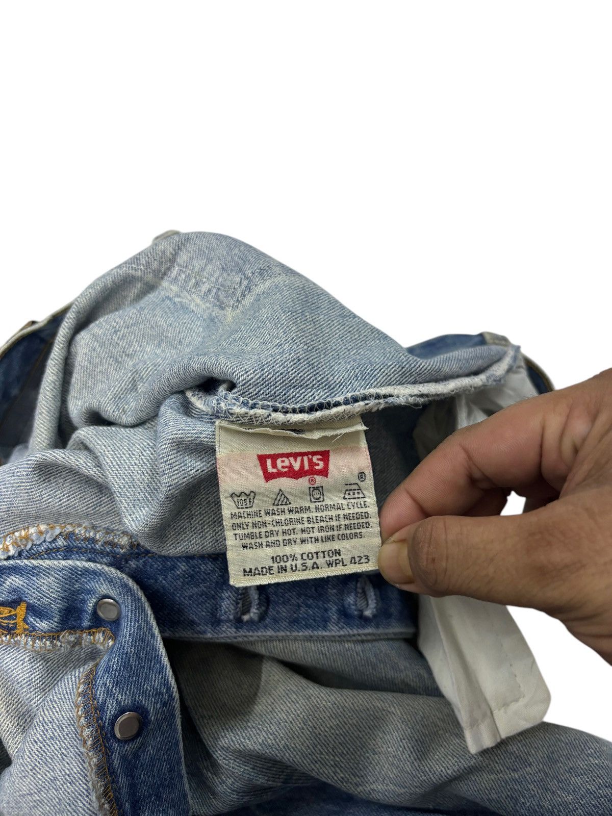Levi's × Levi's Vintage Clothing × Vintage VINTAGE LEVIS 501 90’s JEANS SIZE 37 Size US 37 - 6 Thumbnail