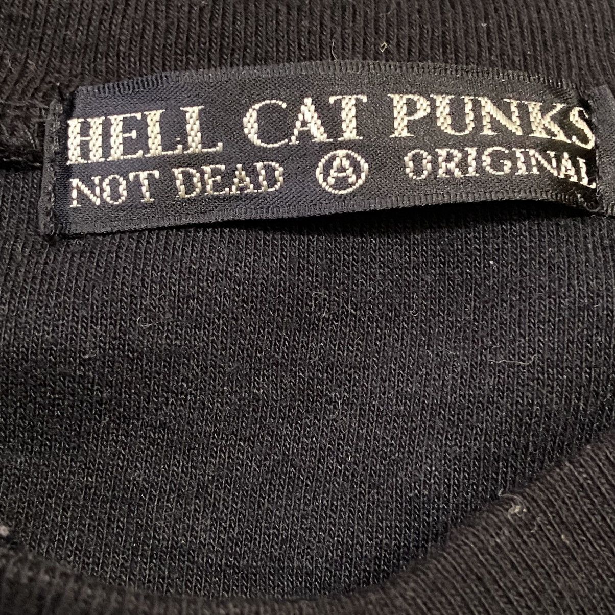 Japanese Brand Hell Cats Punks Maxi Tshirt Dress Goth Punk Size US M / EU 48-50 / 2 - 4 Thumbnail