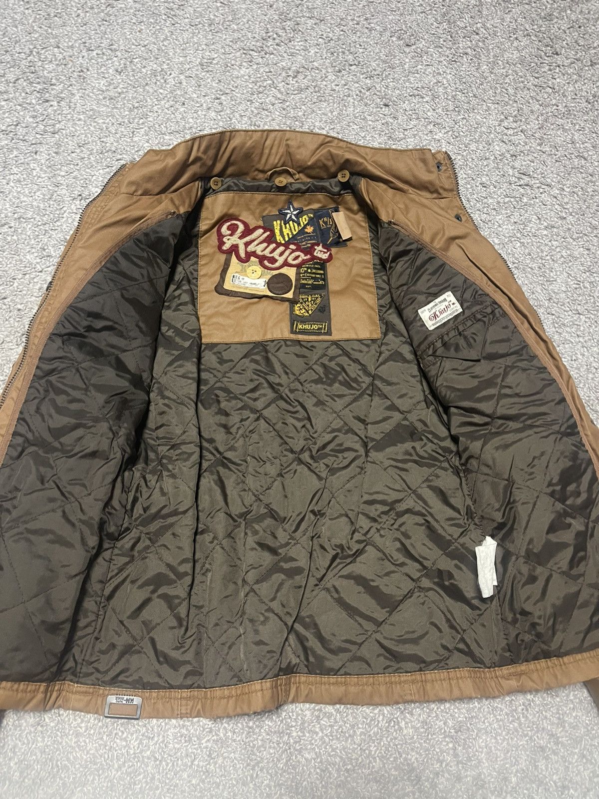 Japanese Brand Khujo Japanese belted Jacket Patchwork size S Size S / US 4 / IT 40 - 15 Thumbnail