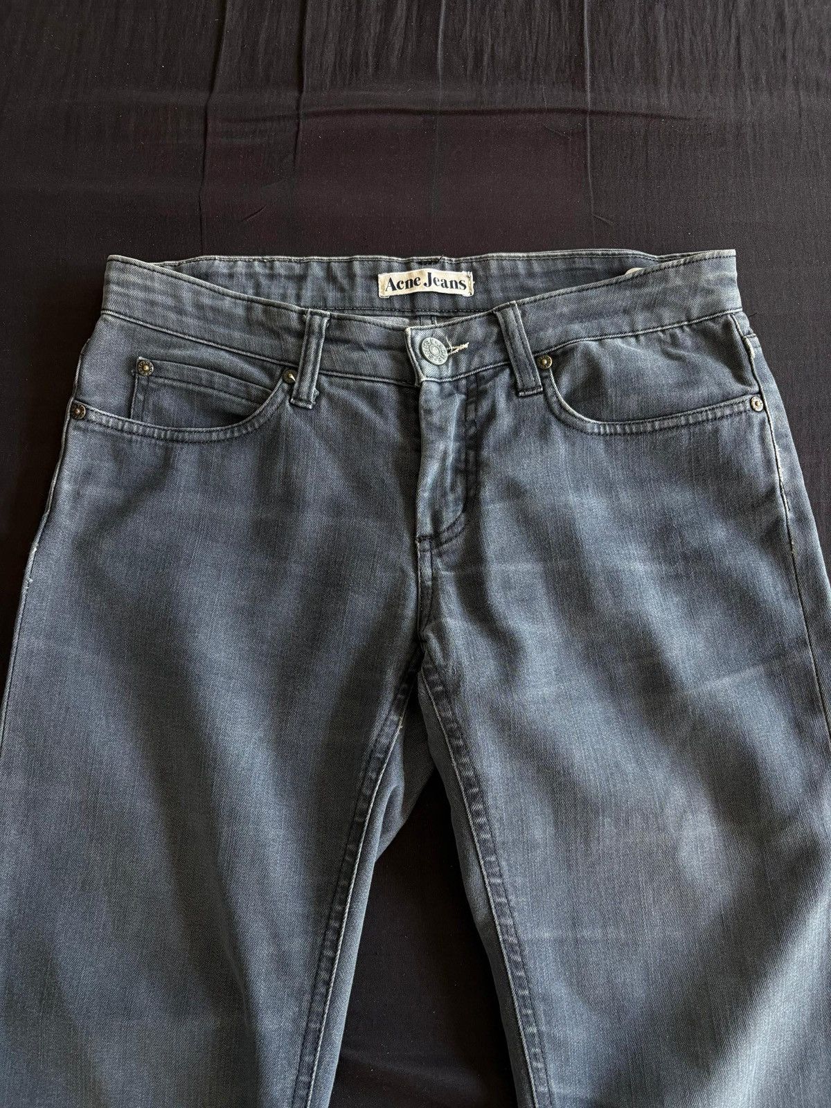 Acne Studios Vintage Faded Wash Acne Studios Skinny Slim Fit Jeans Denim Size 31" - 5 Thumbnail