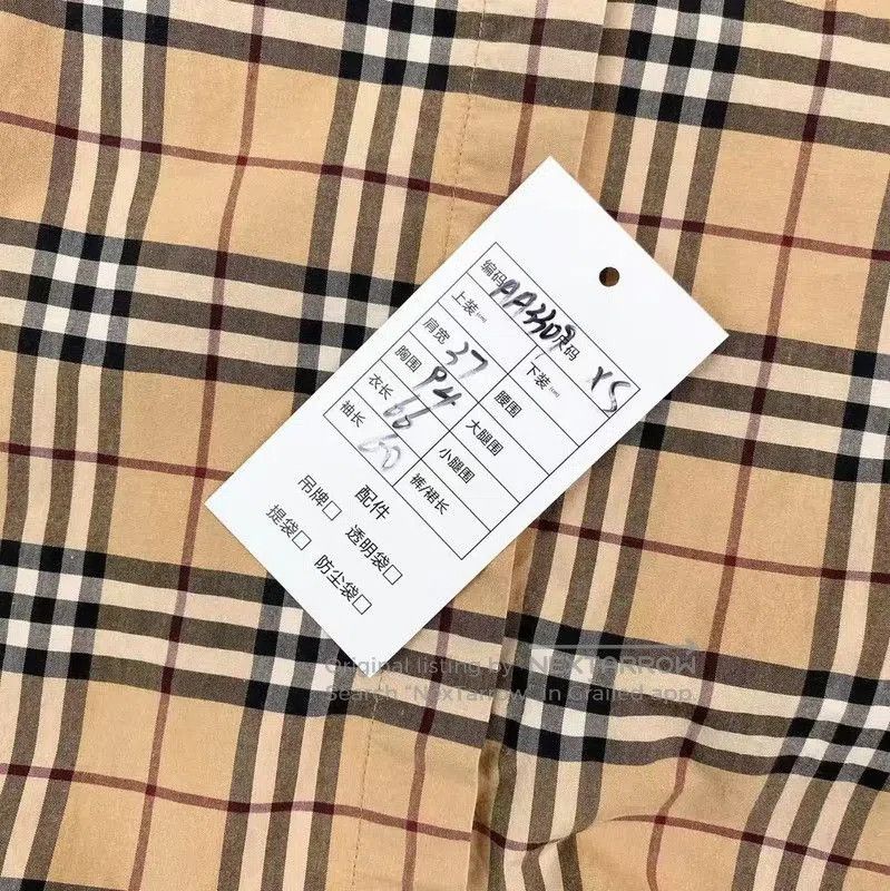 Burberry Burberry Multicolor Cotton Women's Shirt. Size XS / US 0-2 / IT 36-38 - 5 Thumbnail