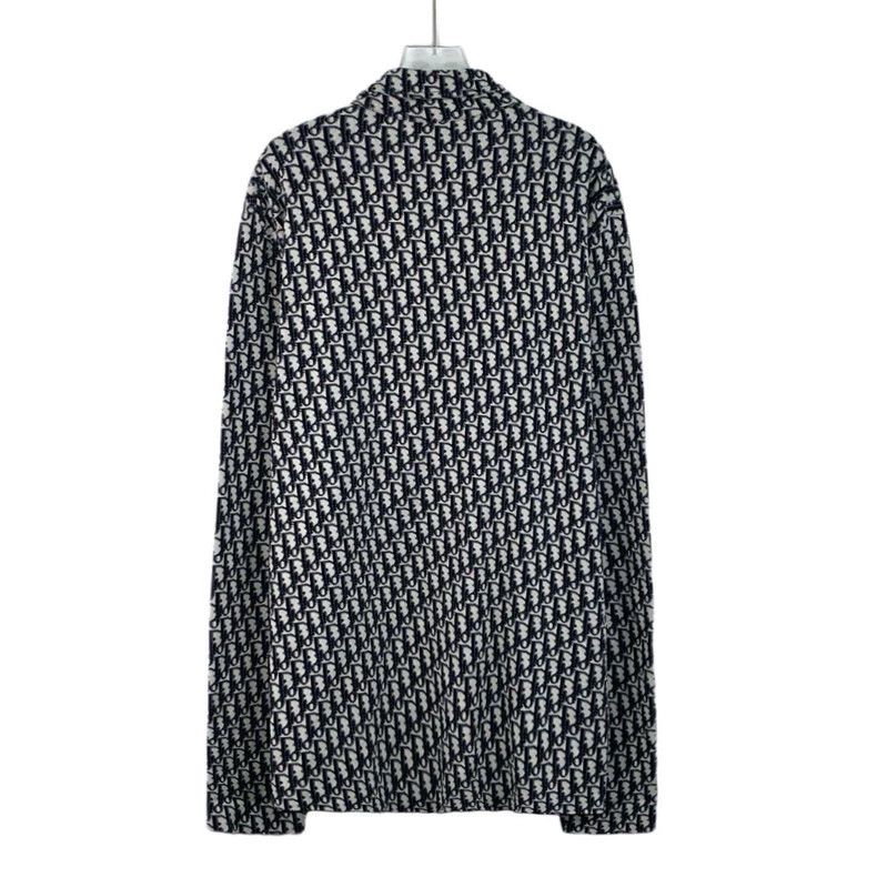 Dior Dior Black logo jacquard full print cotton lapel single-br Size US XXL / EU 58 / 5 - 2 Thumbnail