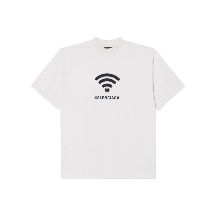 Balenciaga Balenciaga Logo Print Short Sleeve T-Shirt 0079-2507 Size US XS / EU 42 / 0 - 1 Thumbnail