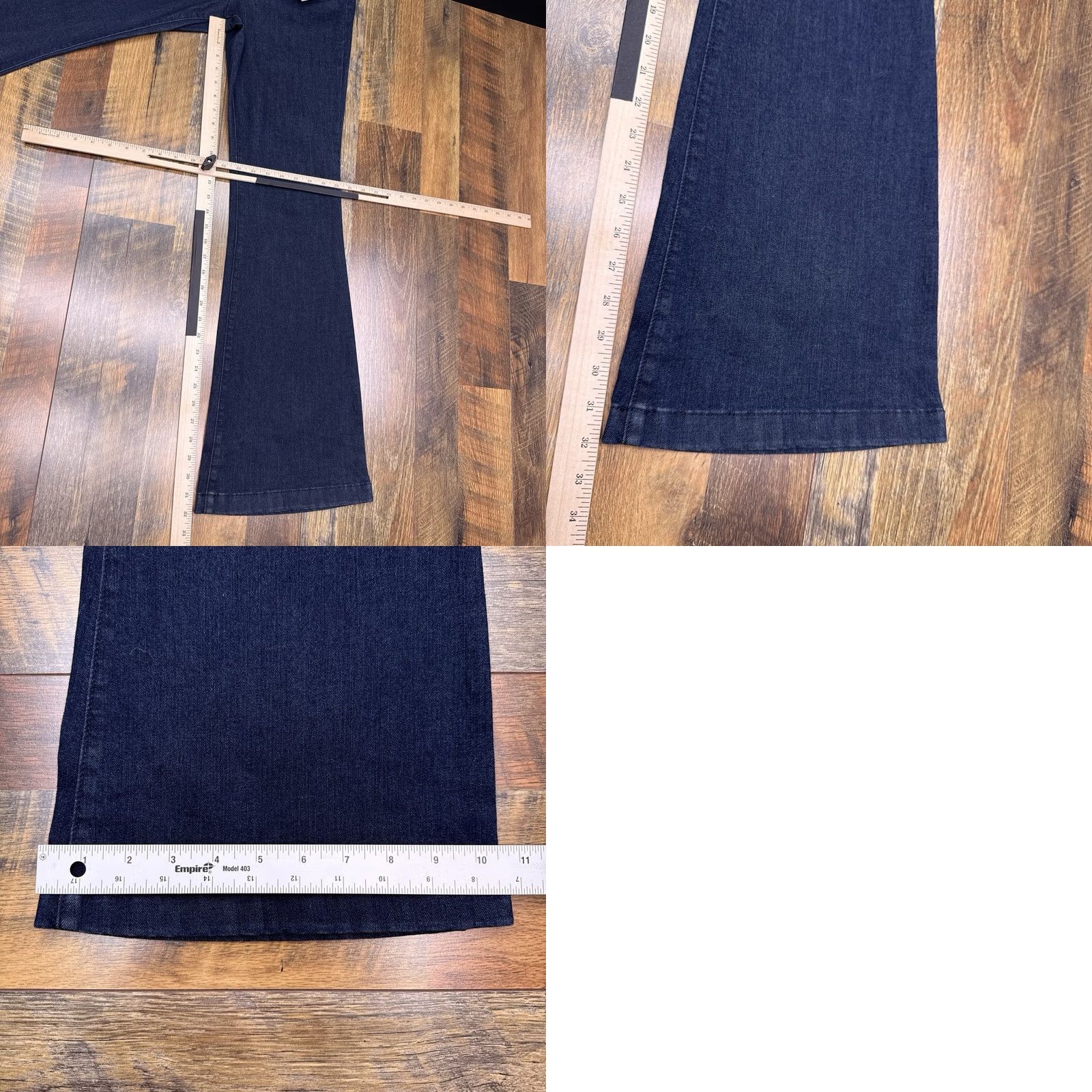 Vintage Sofia Jeans High Rise Flare Stretch New 10 Womens Size 32" / US 10 / IT 46 - 9 Thumbnail