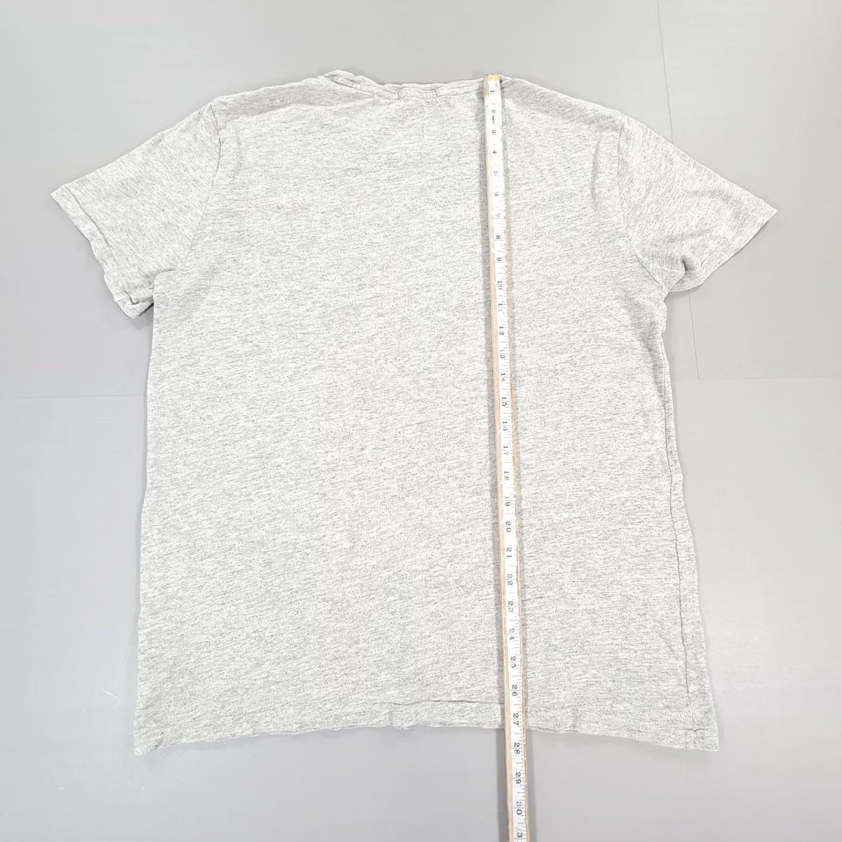Polo Ralph Lauren Polo Ralph Lauren Mens T Shirt Grey Large Pocket Tee Cotton Short Sleeves Top Size US L / EU 52-54 / 3 - 5 Thumbnail