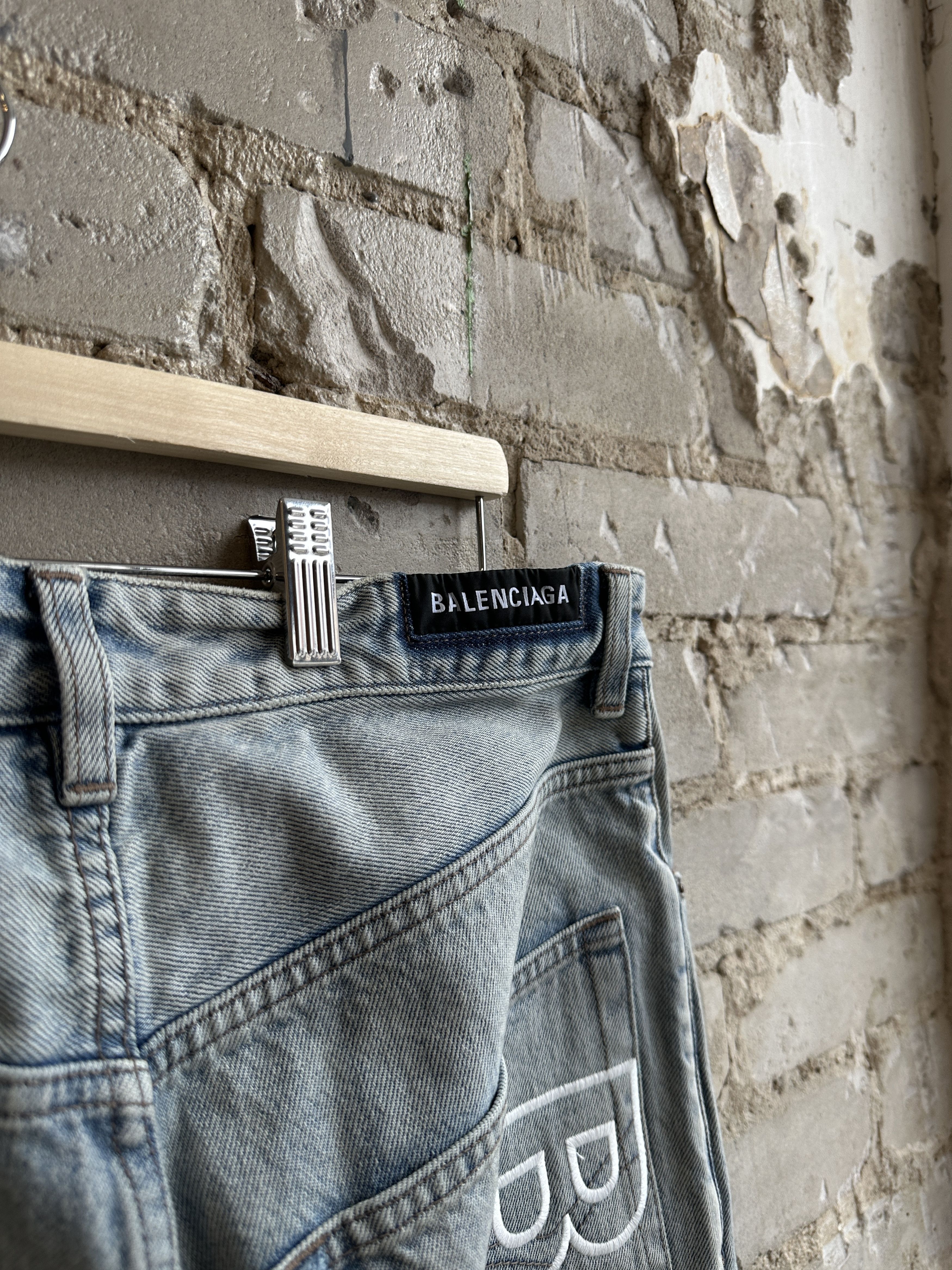 Balenciaga Brand New Balenciaga Outline Denim Size US 32 / EU 48 - 3 Thumbnail