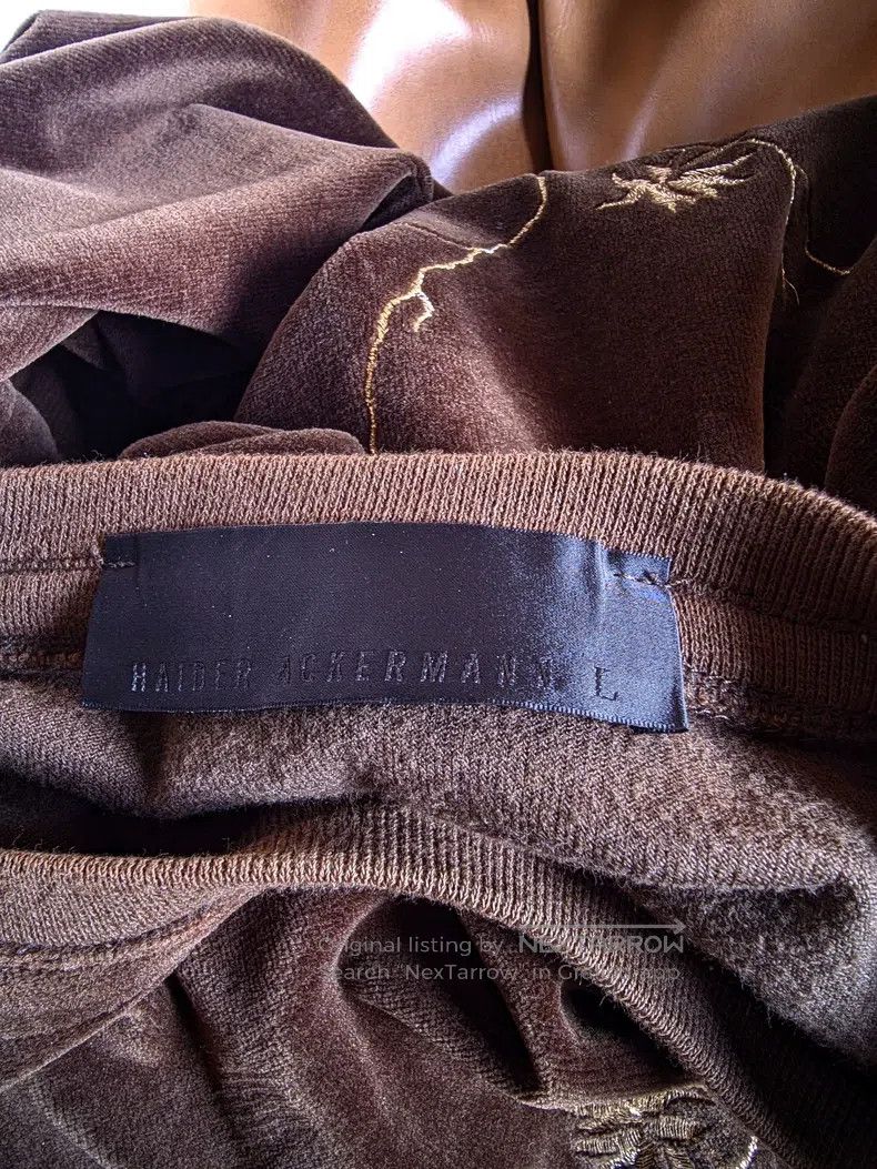 Haider Ackermann Haider Ackermann Velvet Sweatshirt Size US L / EU 52-54 / 3 - 6 Thumbnail