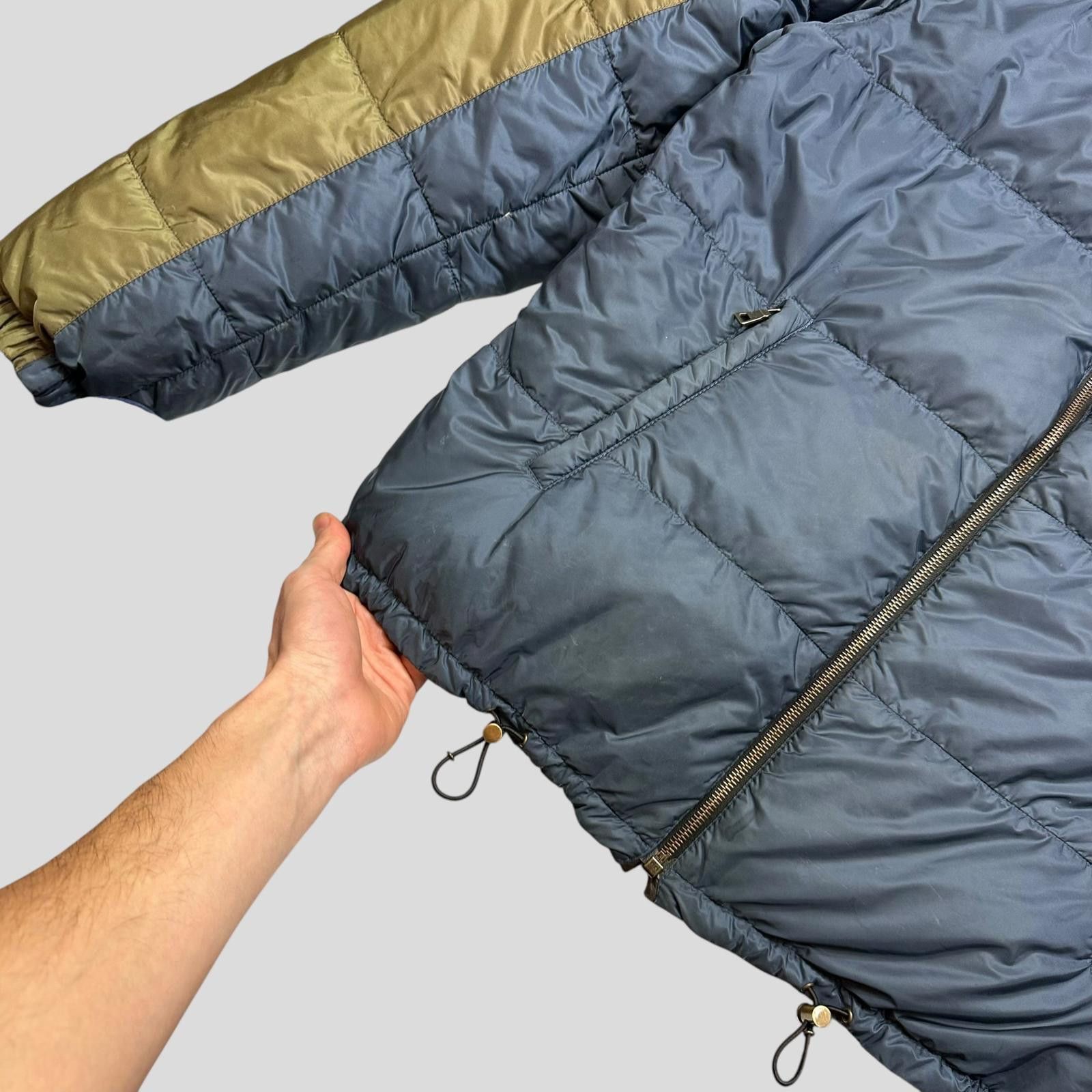 Prada Prada 2012 Leather Reversible Logo Nylon Puffer Jacket - L Size US L / EU 52-54 / 3 - 12 Thumbnail