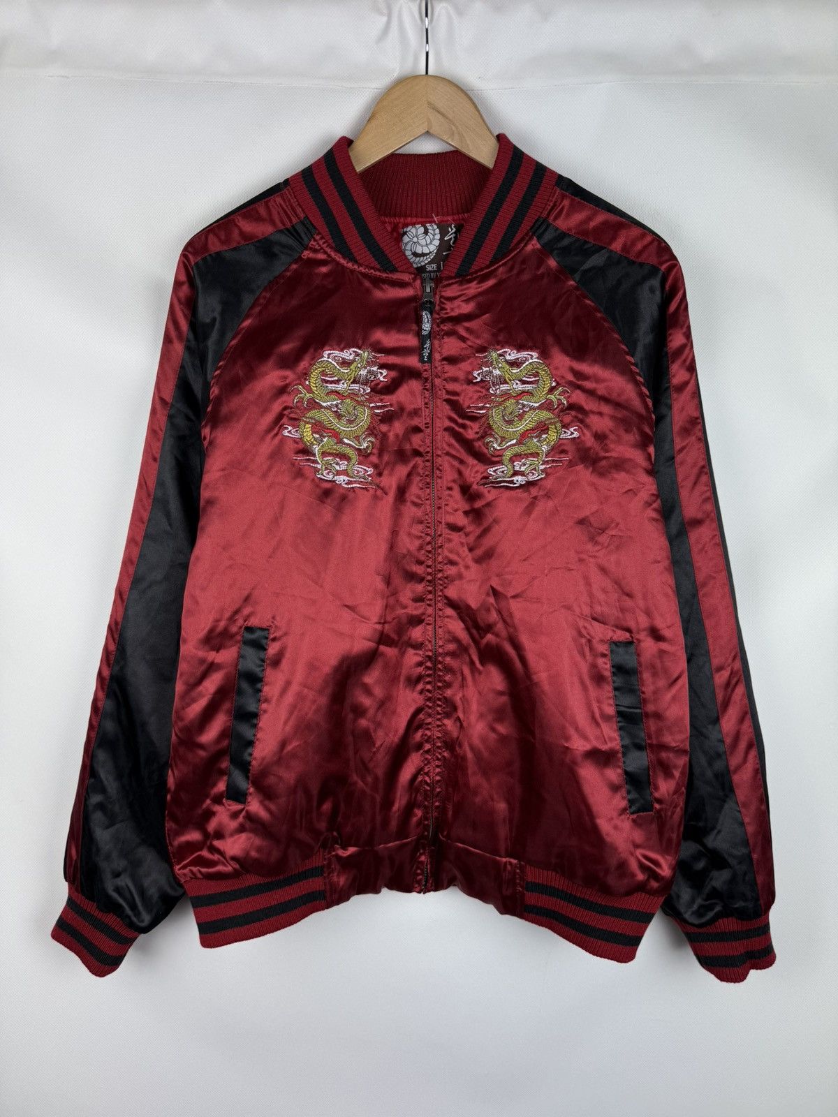 Japanese Brand YDU Co Men’s Japanese Embroidered Bomber Jacket Size L Size US L / EU 52-54 / 3 - 1 Thumbnail