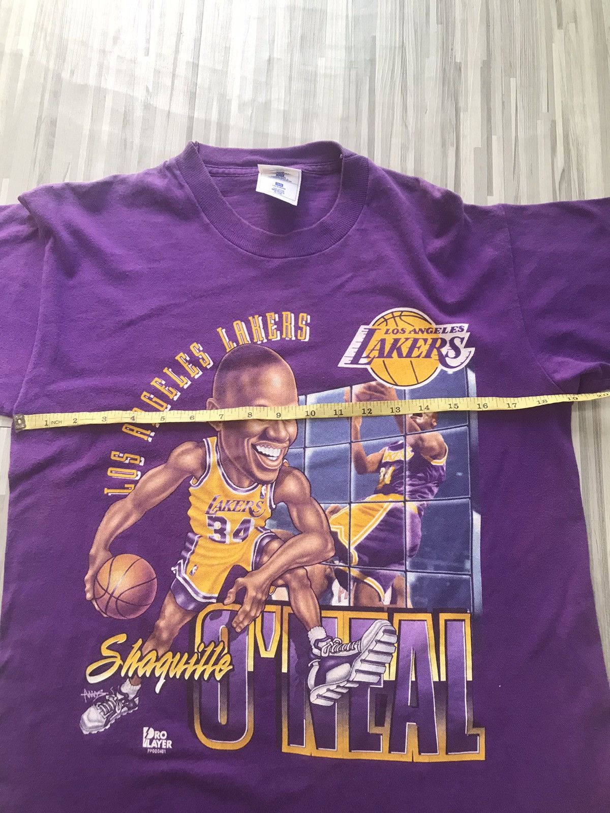 NBA × Vintage Vintage NBA Lakers Tshirt Size US M / EU 48-50 / 2 - 8 Thumbnail