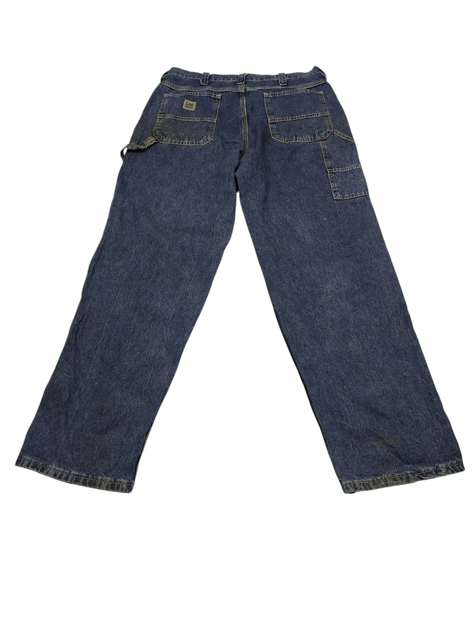 Lee Vintage Lee Dungarees Carpenter Double Knee Jeans Size US 34 / EU 50 - 12 Thumbnail