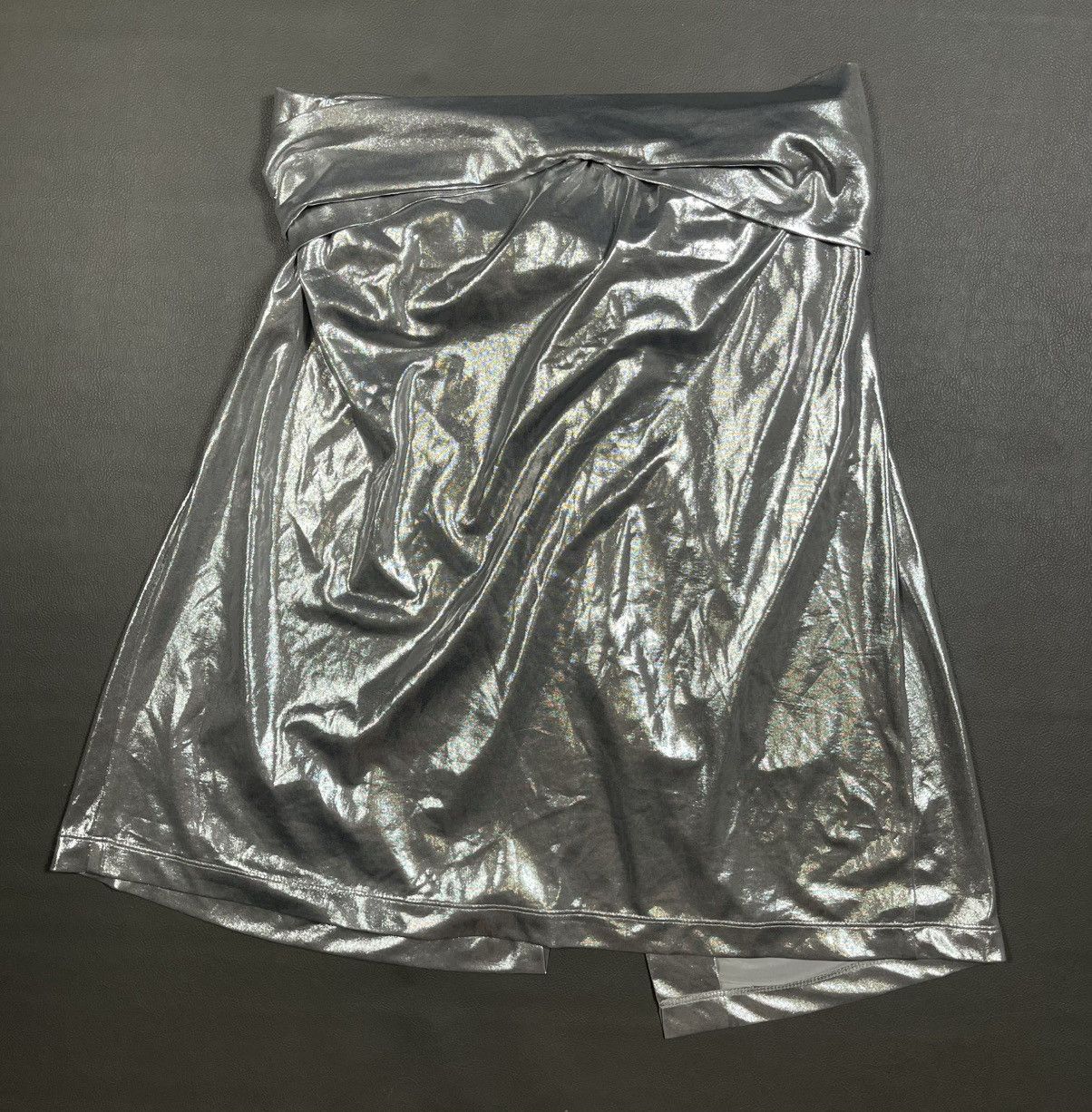 Diesel Diesel Draped Midi Skirt With Foil Coating Size 30" / US 8 / IT 44 - 7 Thumbnail
