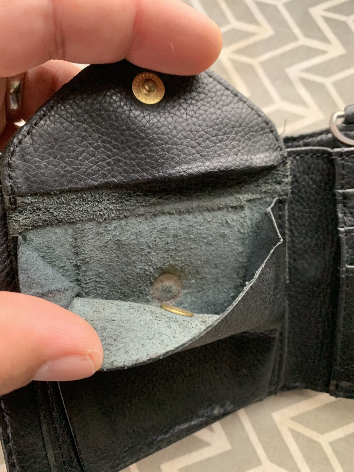 Evisu Rare Evisu Ht Leather Wallet Monogram Size ONE SIZE - 16 Thumbnail