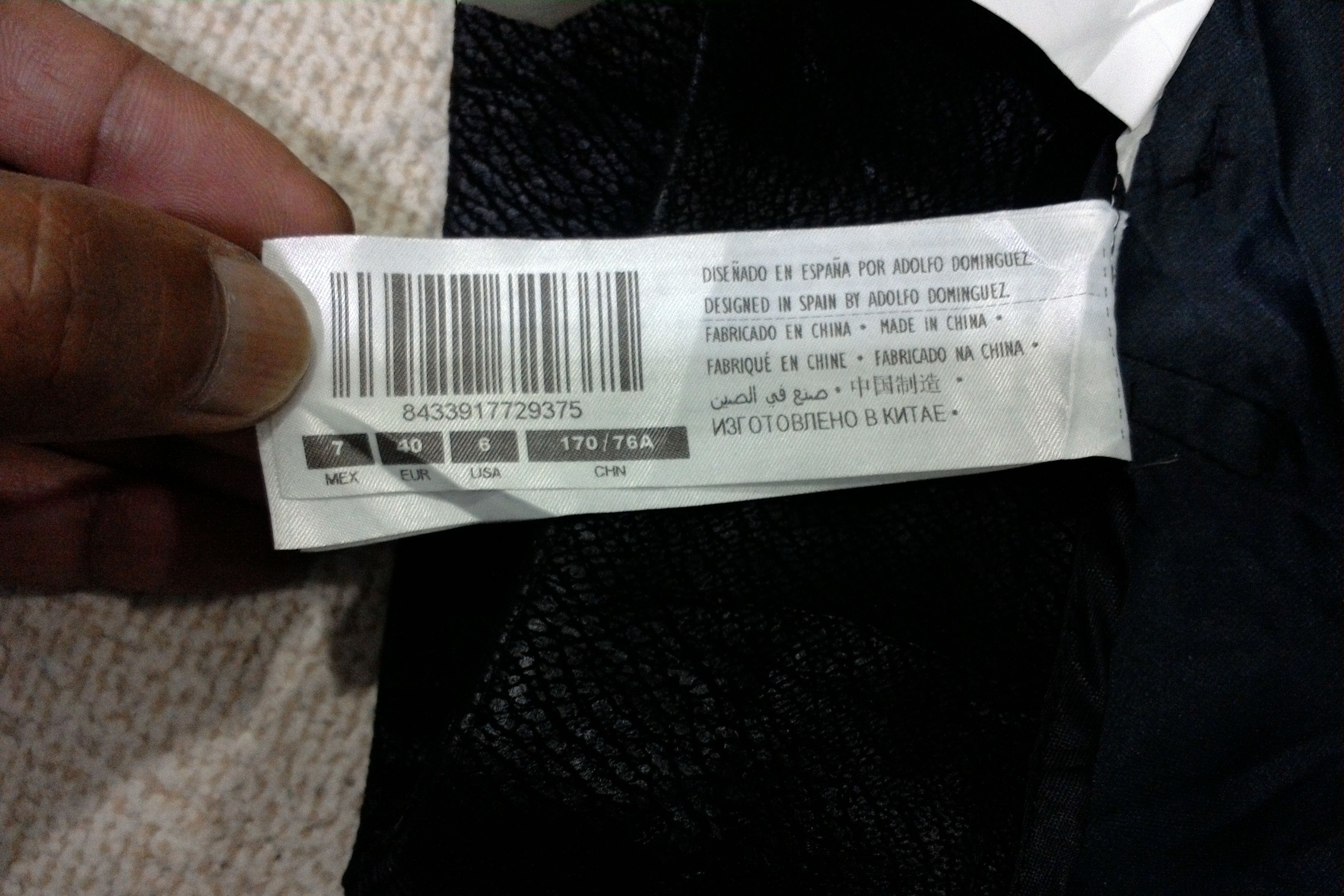 Adolfo Dominguez ADOLFO DOMINGUEZ Black Pant Size 32" / US 10 / IT 46 - 7 Thumbnail
