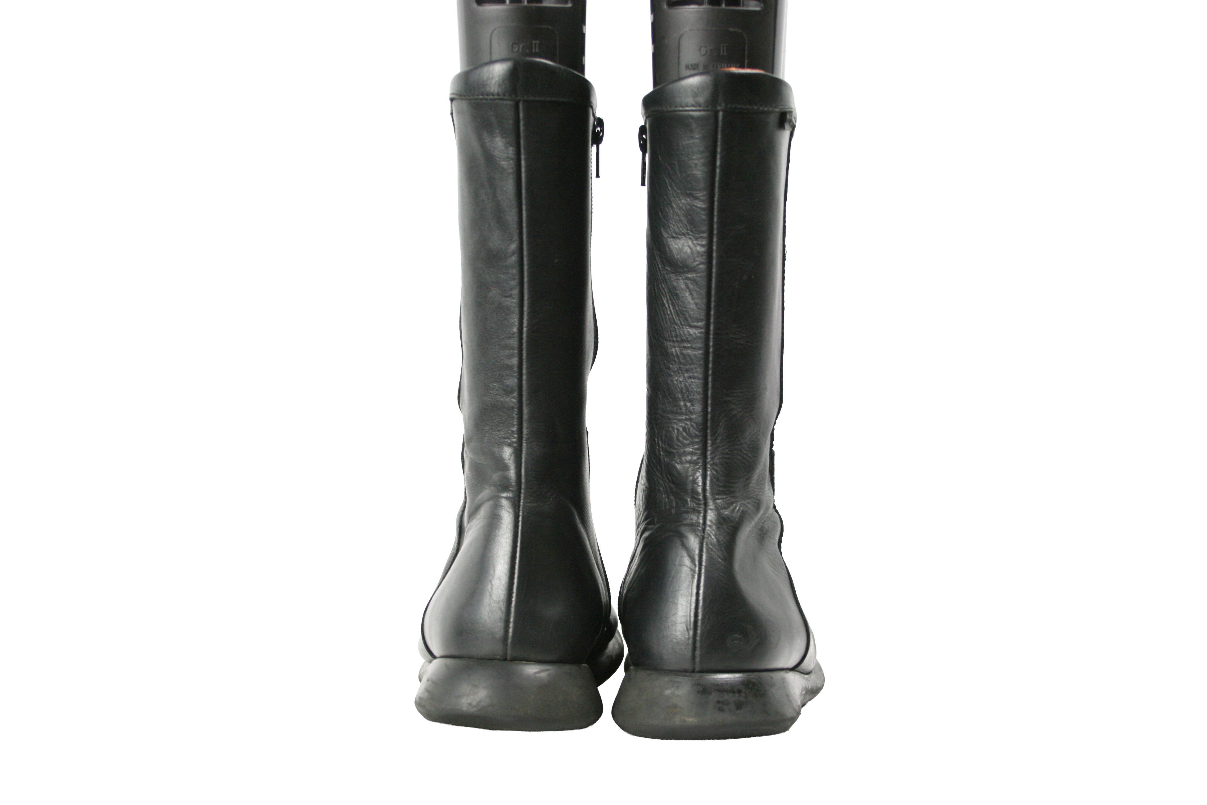 Camper Biker Avant Garde Mid Leather Side Zip Boots Size US 8 / IT 38 - 11 Thumbnail