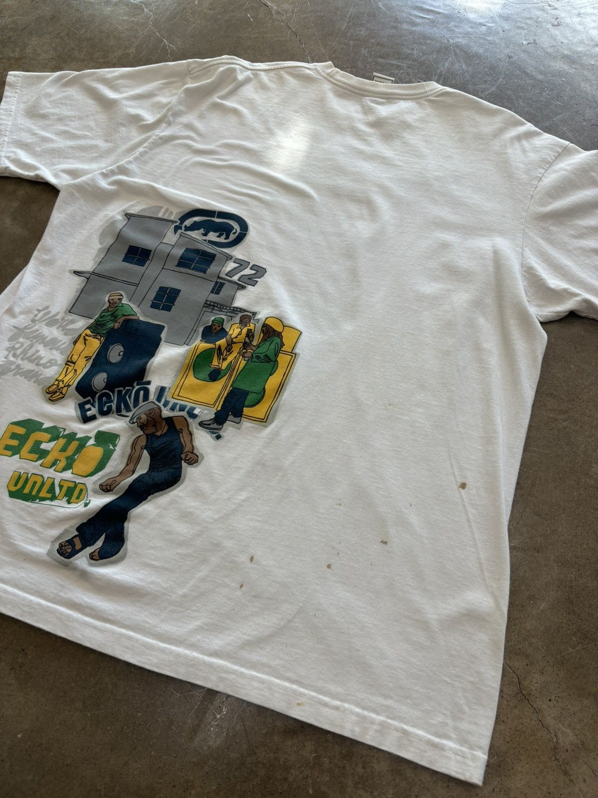 Ecko Unltd. × Vintage Vintage Ecko Unltd Y2K Tee XL Size US XL / EU 56 / 4 - 7 Thumbnail