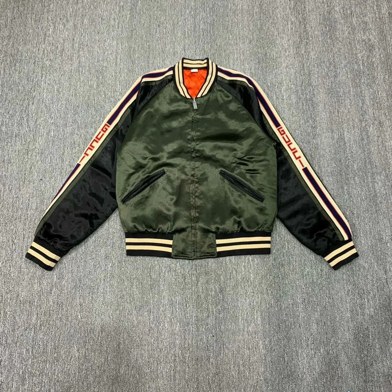 Gucci reversible logo bomber jacket by gucci. Size US M / EU 48-50 / 2 - 1 Thumbnail