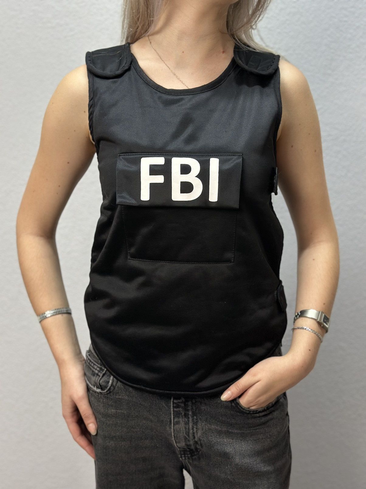 Other FBI JACKET VEST HYPE USA KANYE WEST STYLE SK8 Size US S / EU 44-46 / 1 - 11 Thumbnail