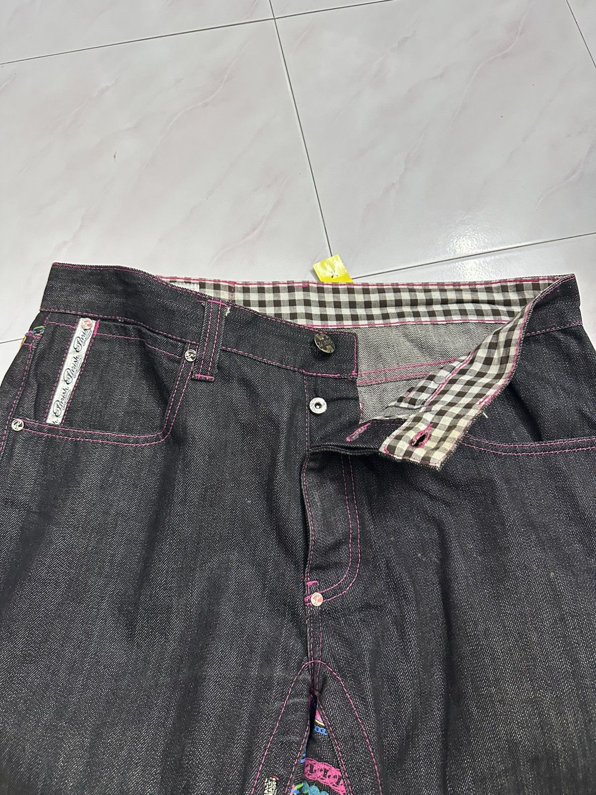 Rick Owens 2000s Parish Baggy Jeans Y2K Goa Lgb Avant Garde Jnco Style Size US 36 / EU 52 - 9 Thumbnail