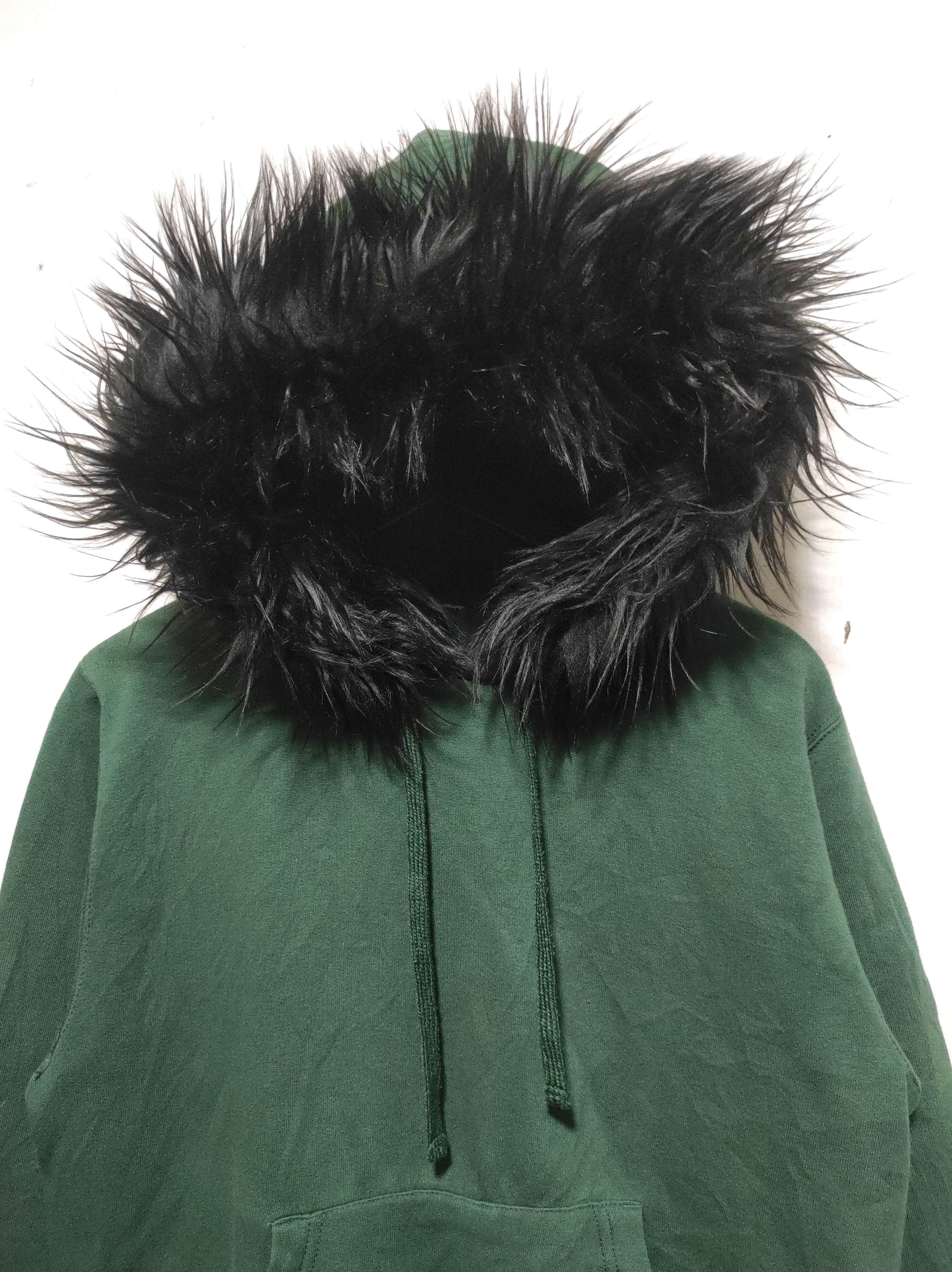 Vintage Vintage Fur Hoodie Ifsixwasnine Lgb Style Green Size US M / EU 48-50 / 2 - 3 Thumbnail