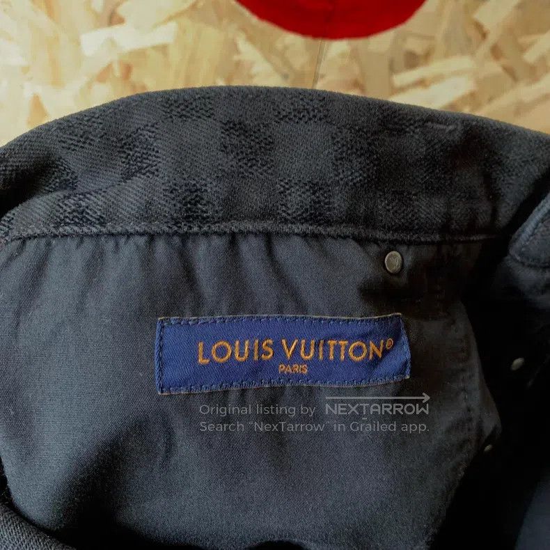 Louis Vuitton Louis Vuitton SS25 Damier flocked checkerboard jeans Size US 36 / EU 52 - 2 Thumbnail