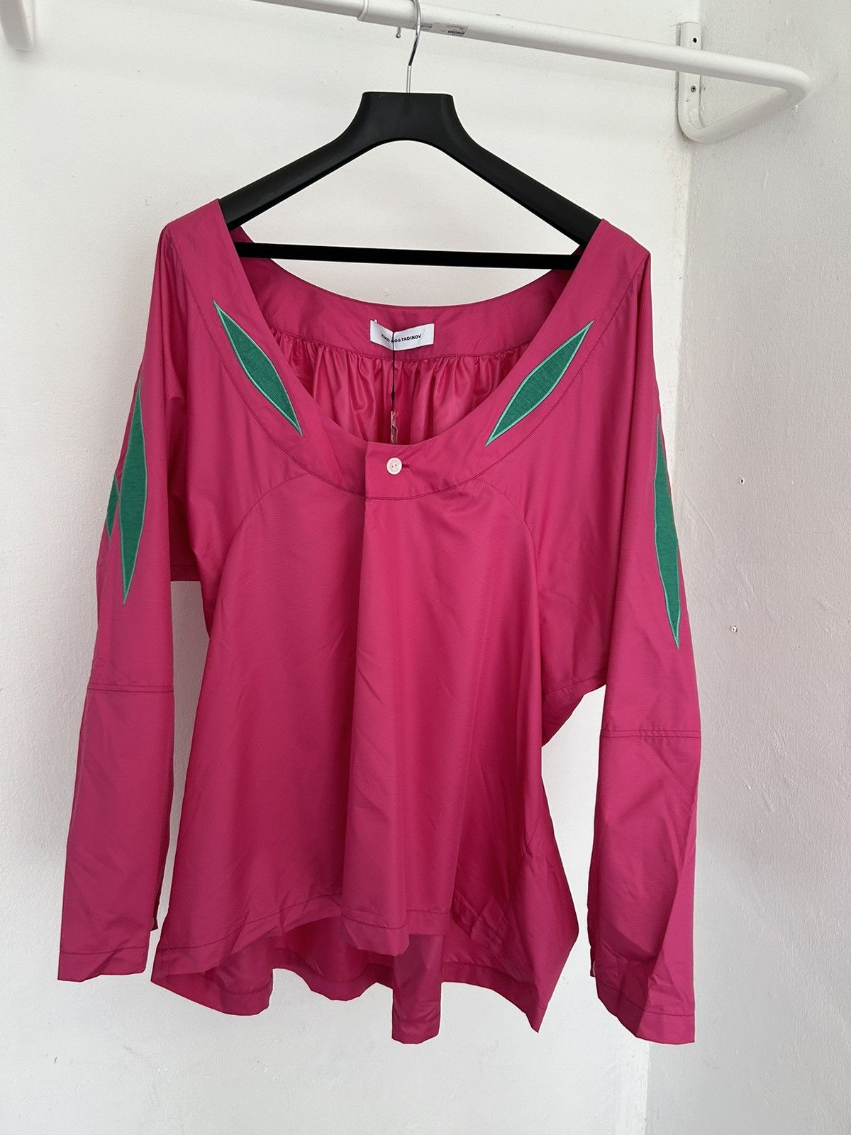 Kiko Kostadinov Ss21 Arcadia shirt Pink Size US M / EU 48-50 / 2 - 4 Thumbnail